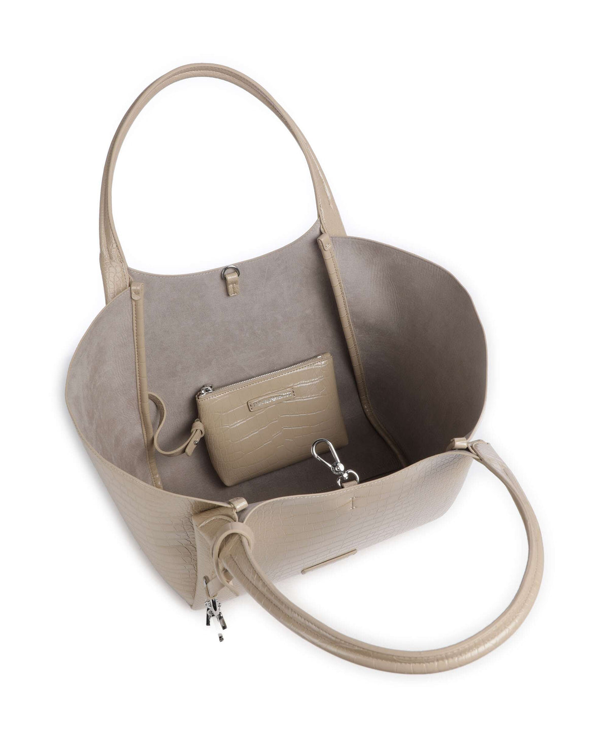 Emporio Armani Durini 24 Tote bag beige