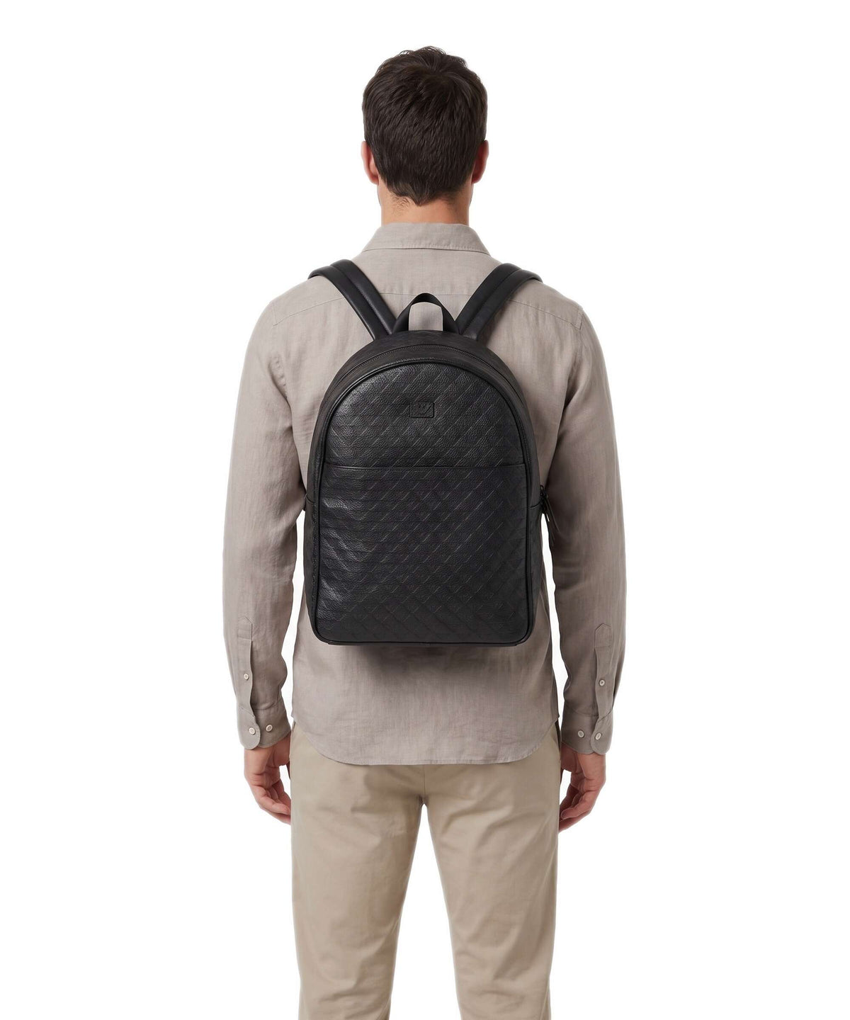 Emporio Armani Minorca Backpack black beauty