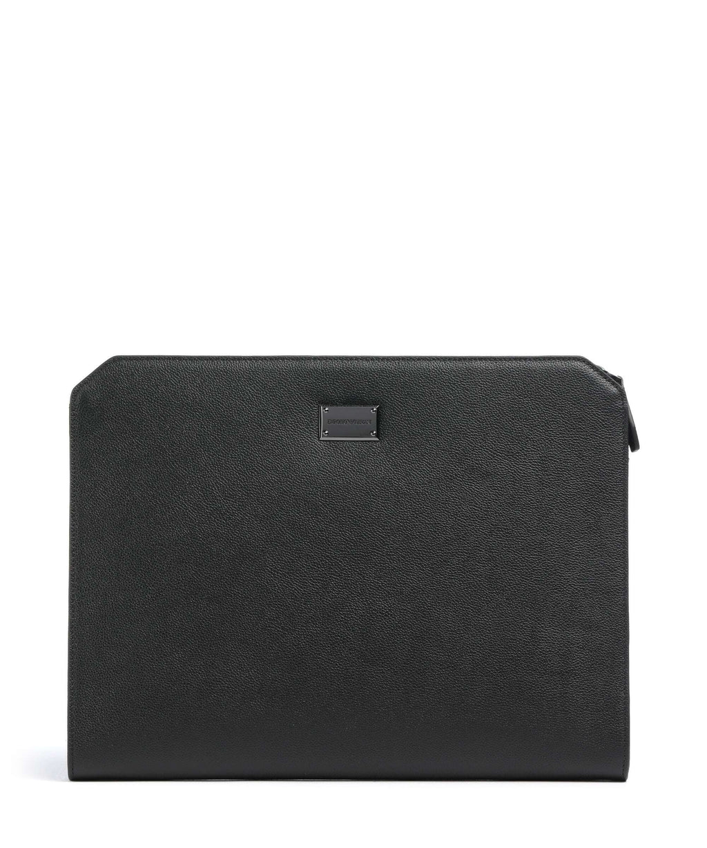 Emporio Armani Milano Laptop case black beauty
