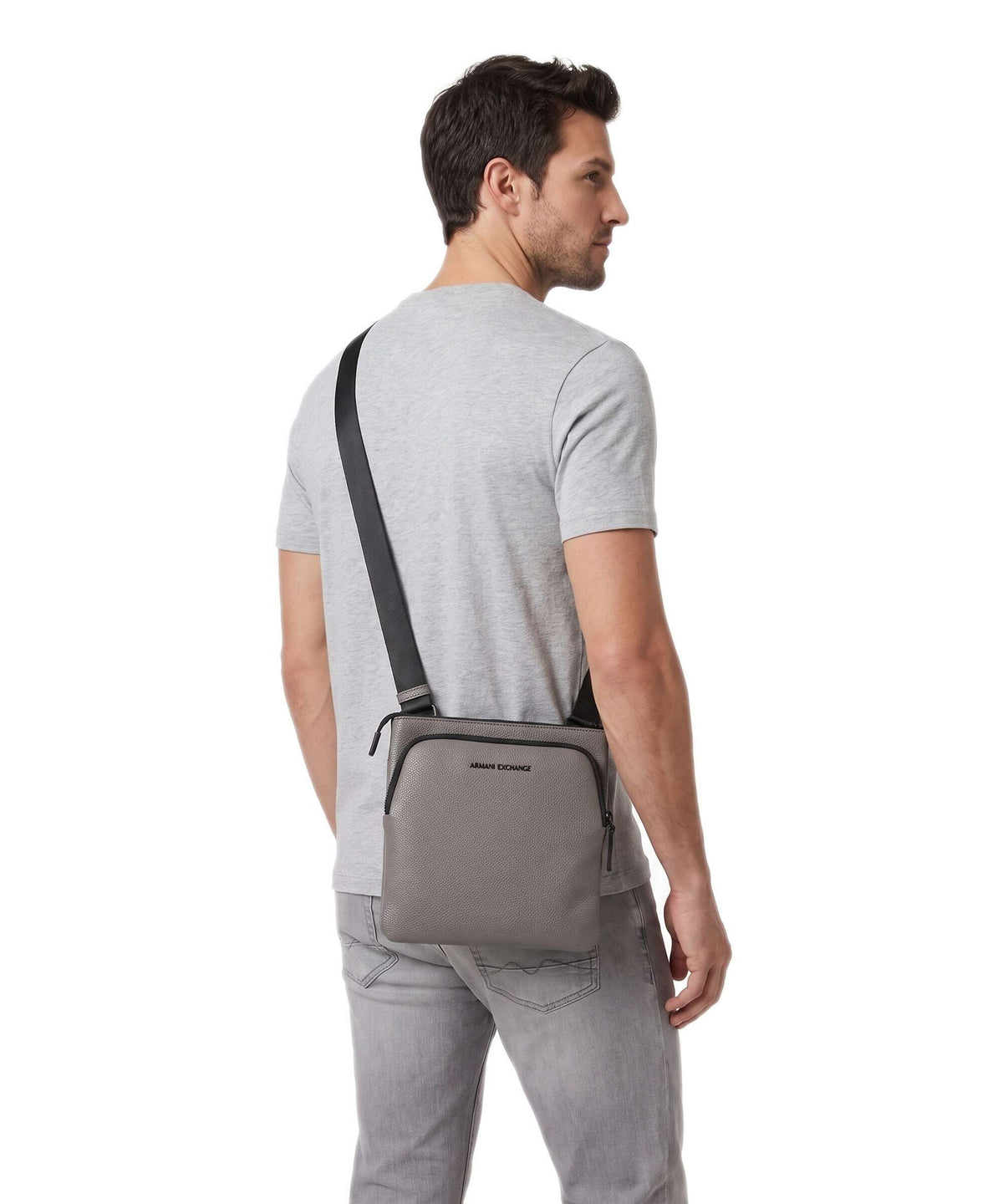 Armani Exchange Madrid Crossbody bag driftwood