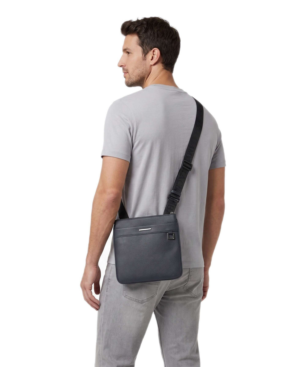 Armani Exchange New York Crossbody bag navy salute
