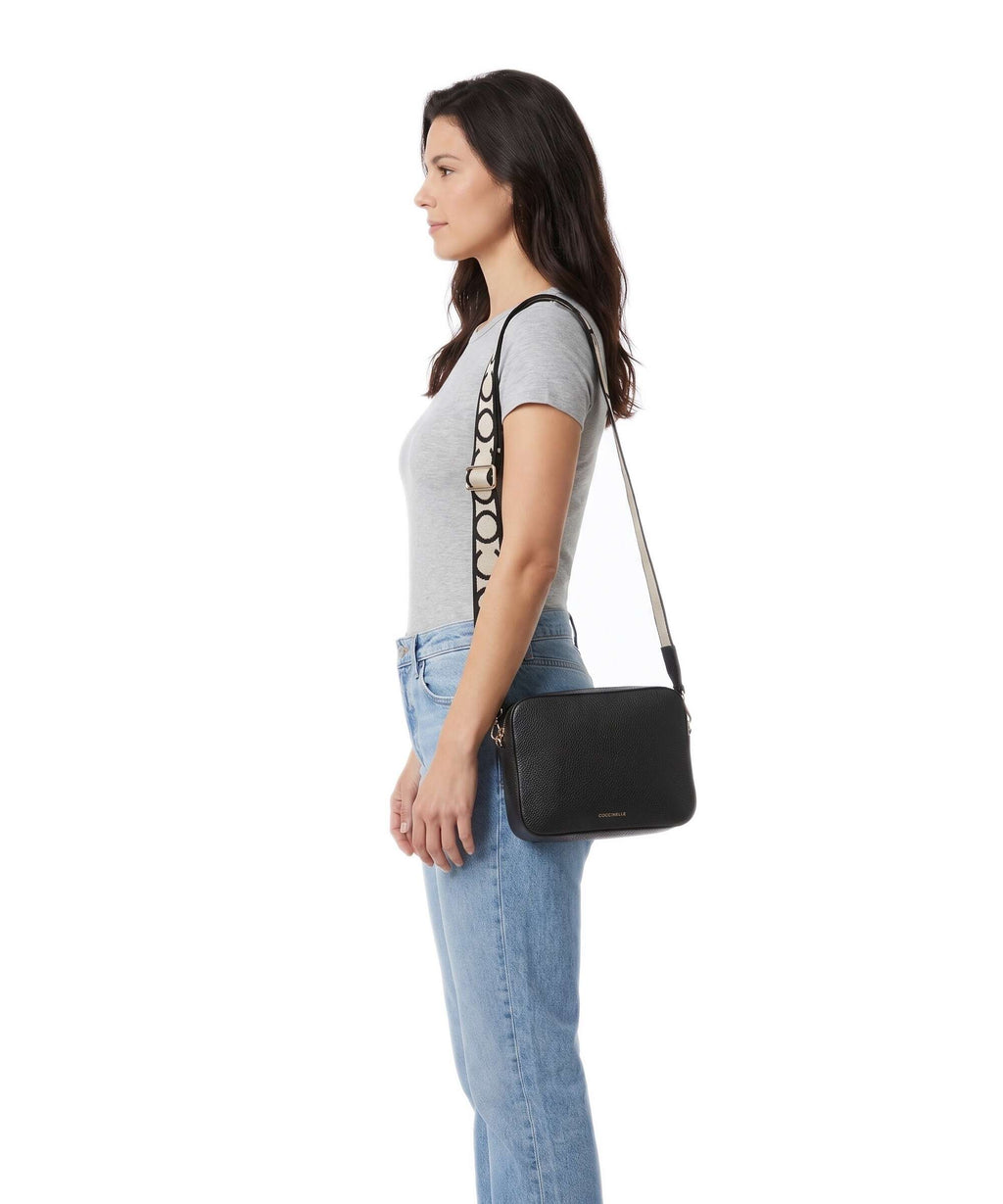 Coccinelle Tebe Crossbody bag noir