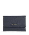 Coccinelle Metallic Soft Wallet midnight blue