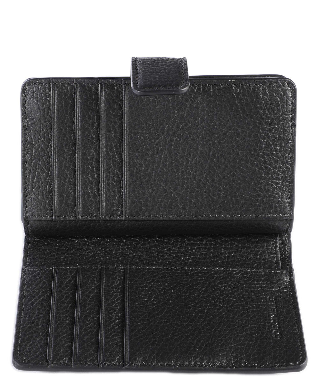 Coccinelle Metallic Soft Wallet noir