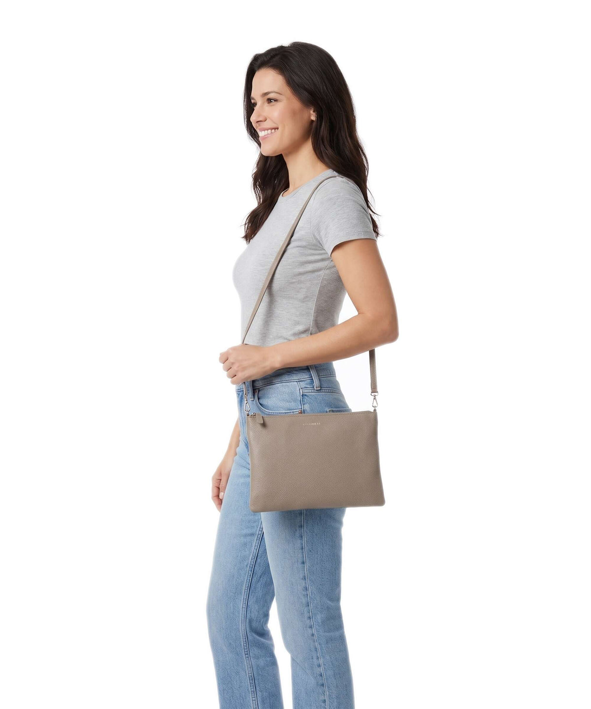 Coccinelle Best Crossbody bag warm taupe