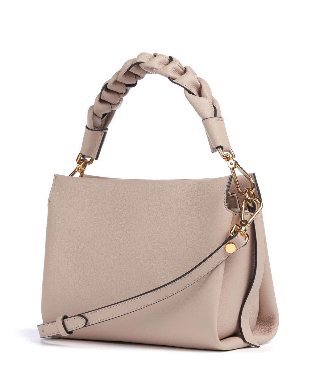 Coccinelle Boheme Grana Double Handbag rosette/warm taupe