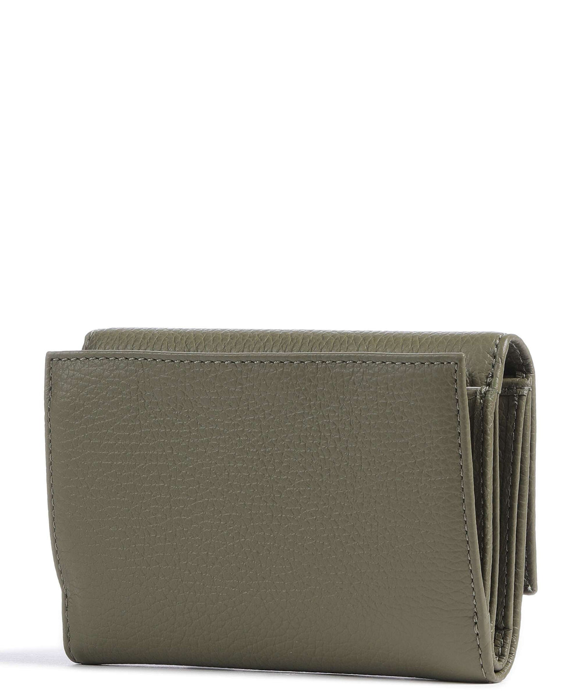 Coccinelle Metallic Soft Wallet laurel green