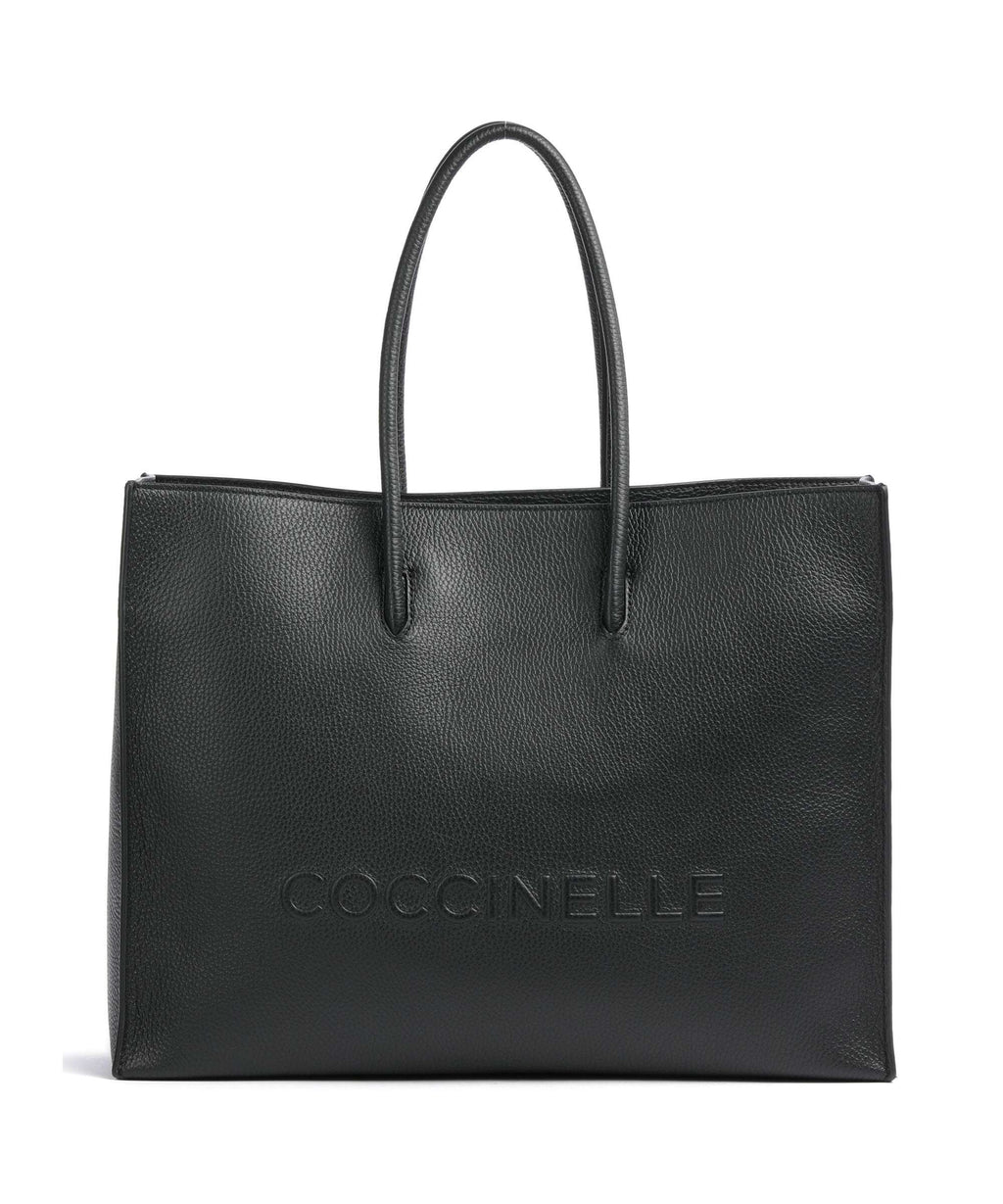 Coccinelle Myrtha Maxi Logo Tote bag noir