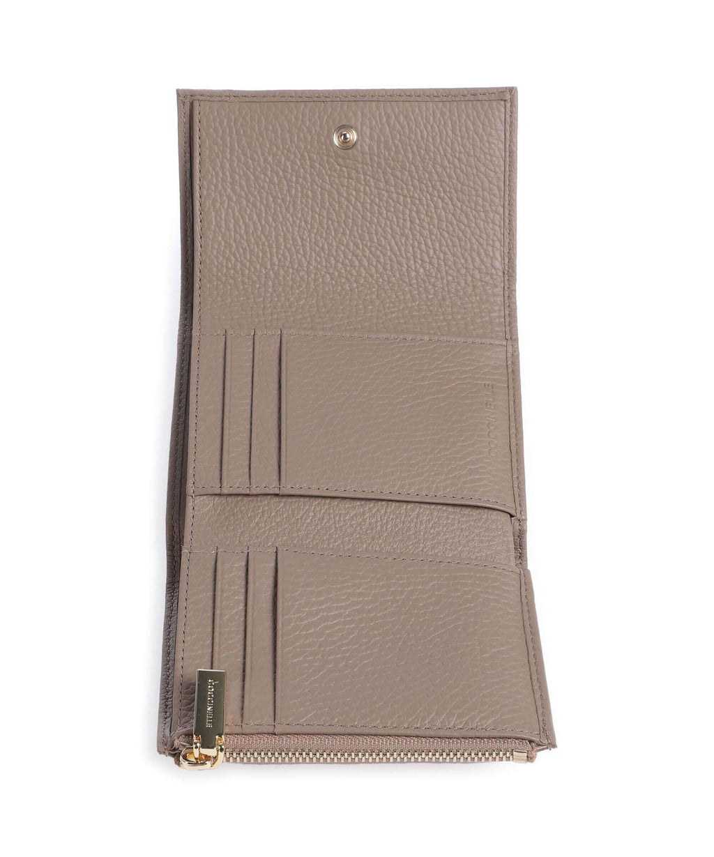 Coccinelle Metallic Soft Wallet warm taupe