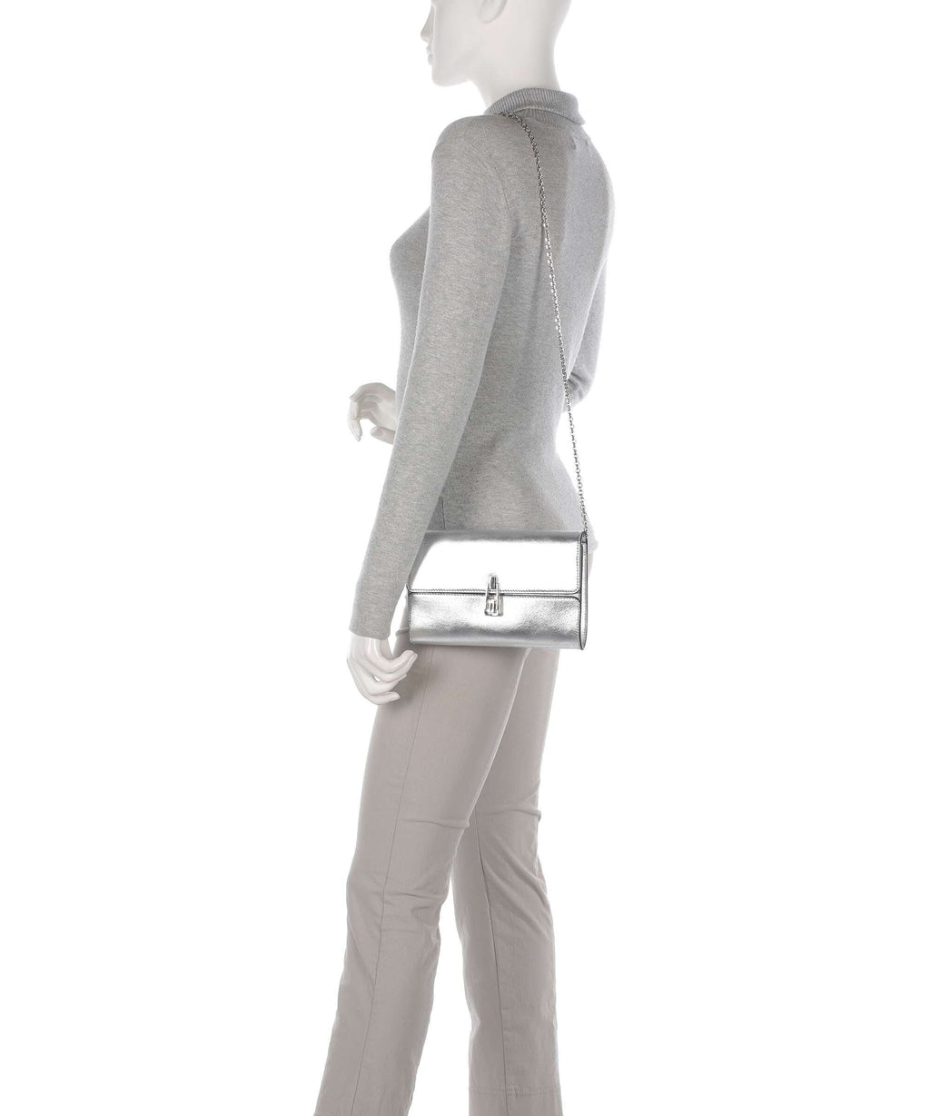 Coccinelle Magie 2Nite Crossbody bag silver