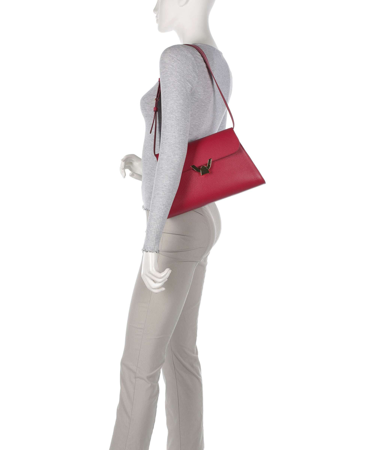 Coccinelle Dew Shoulder bag sangria