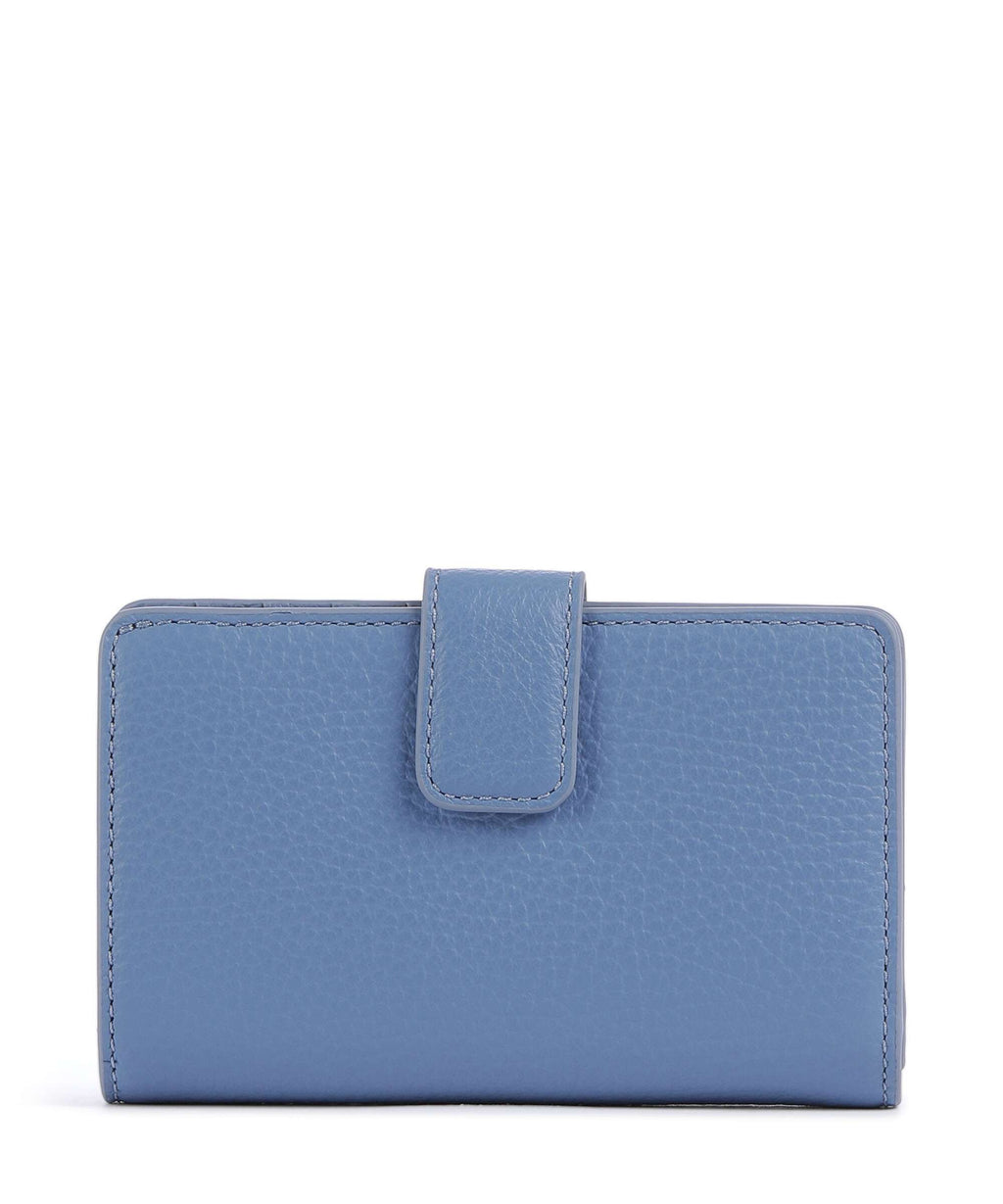 Coccinelle Metallic Soft Wallet azul