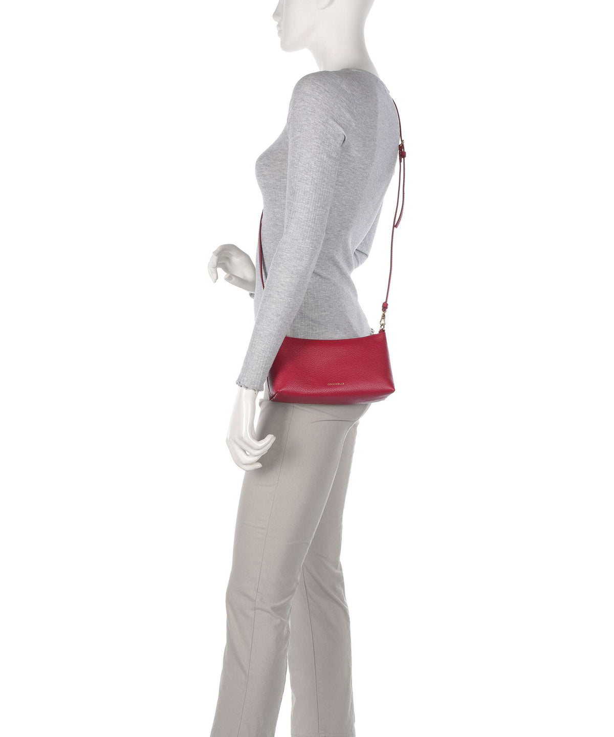 Coccinelle Aura Shoulder bag sangria
