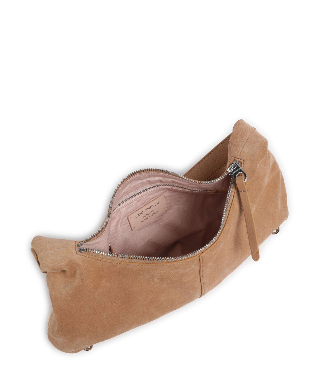 Coccinelle Abigail Suede Shoulder bag skin