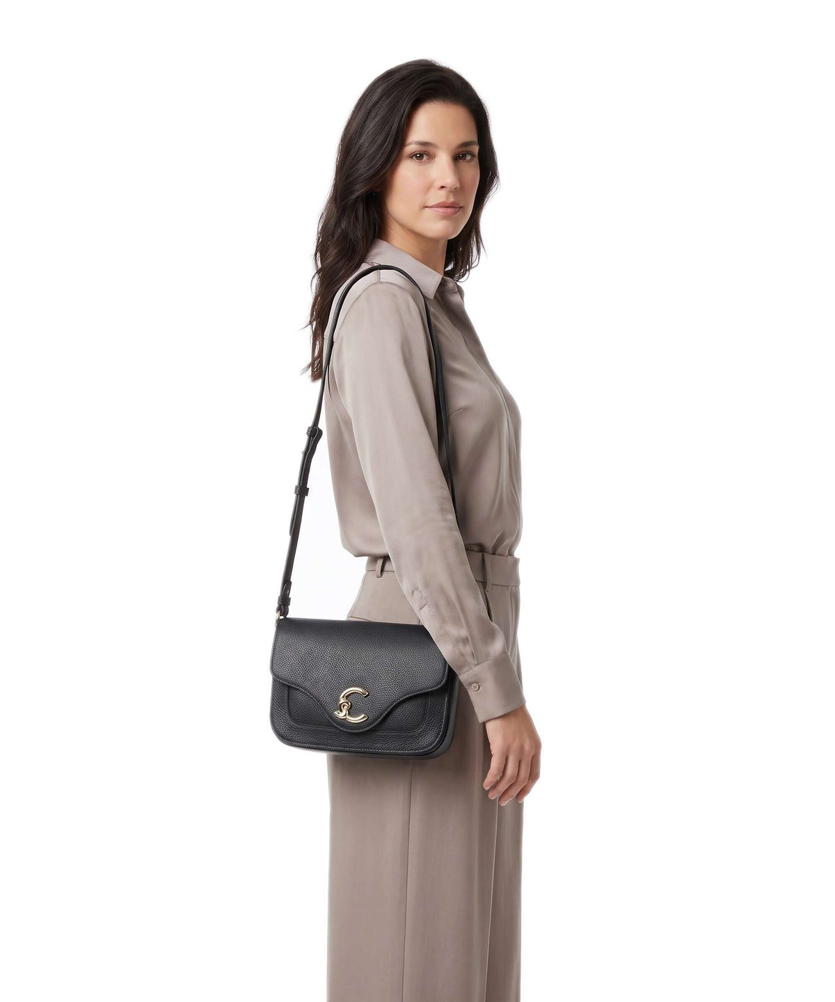 Coccinelle C-Me Crossbody bag noir