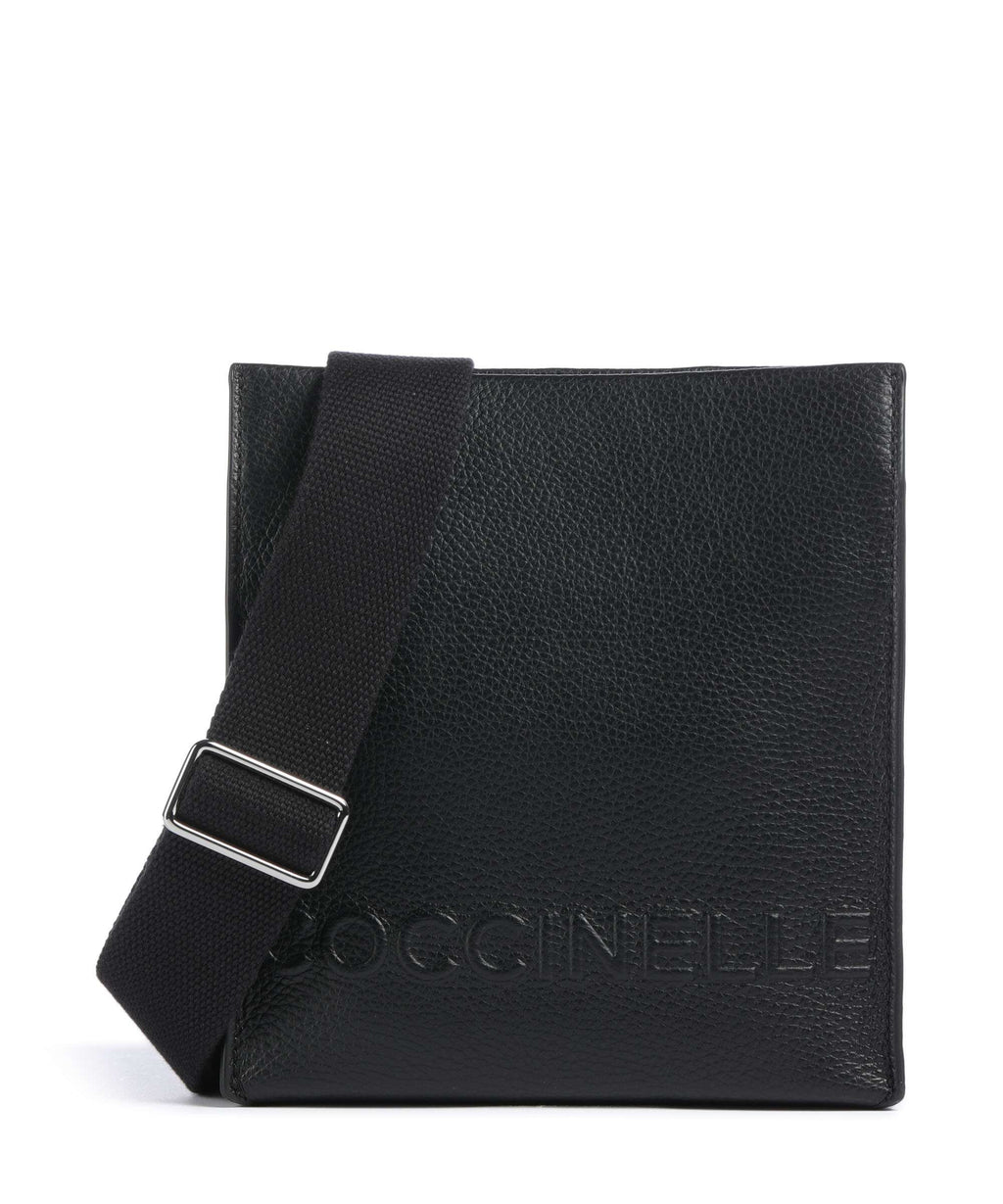 Coccinelle Myrtha Maxi Logo Crossbody bag noir