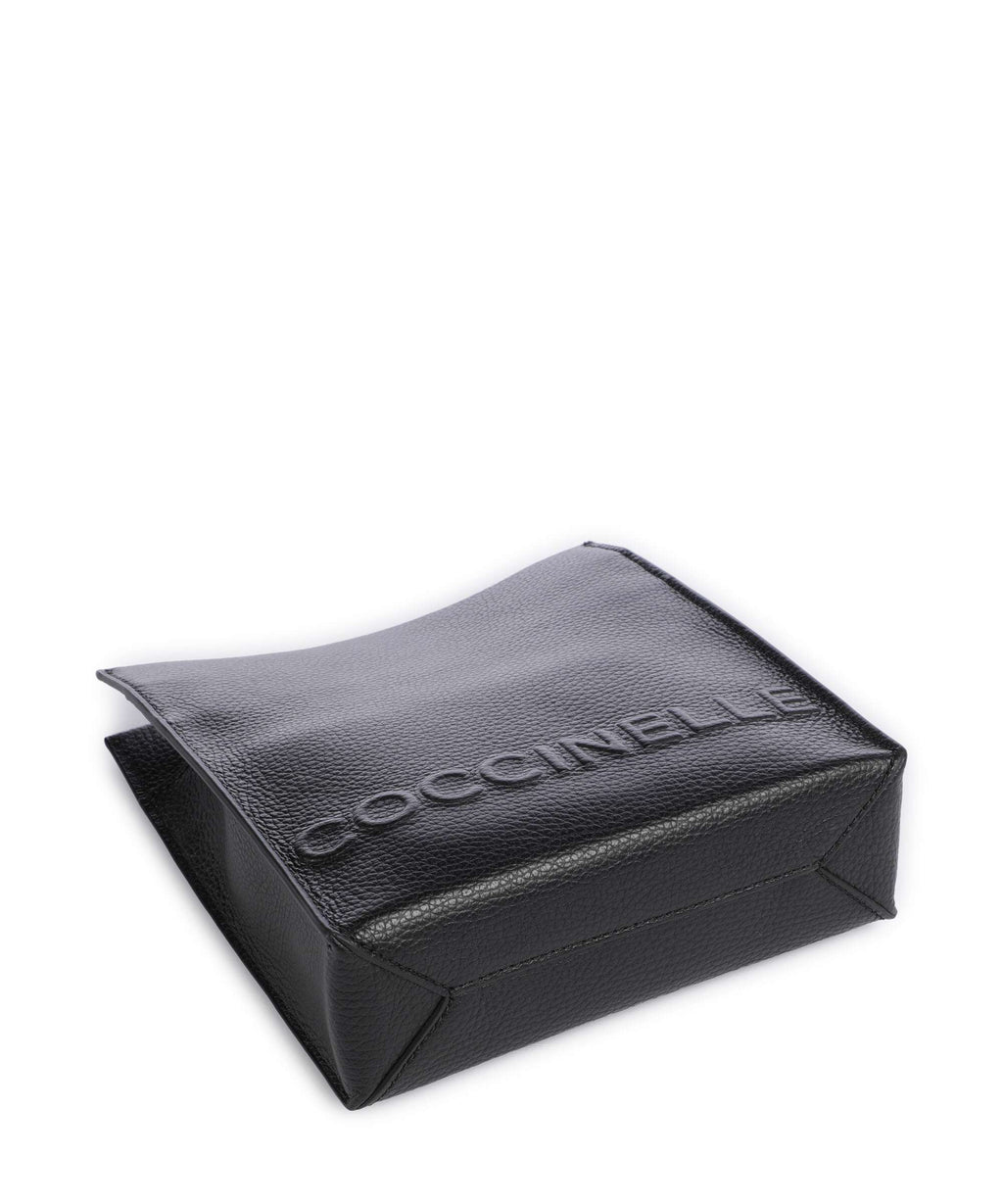 Coccinelle Myrtha Maxi Logo Crossbody bag noir
