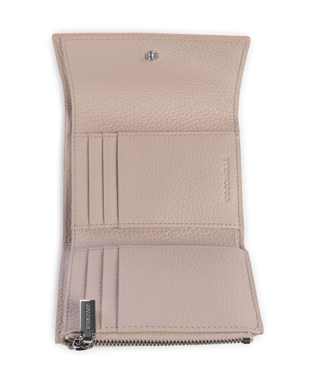 Coccinelle Metallic Monogram Wallet multicolour/blanco/rosette