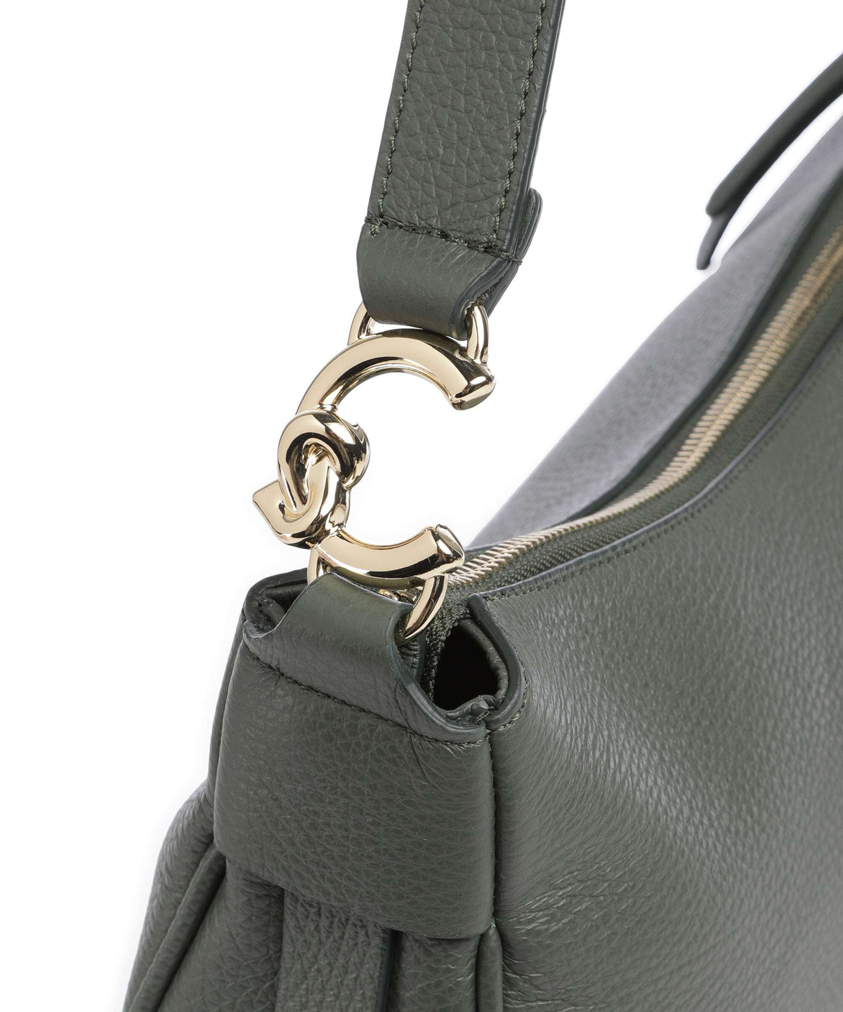 Coccinelle C-Easy Hobo bag alga