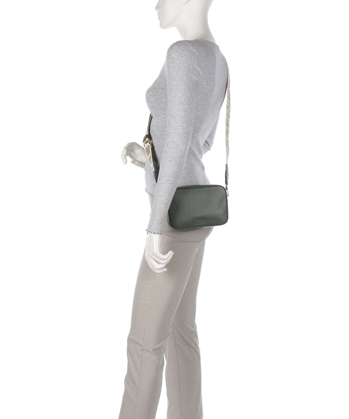 Coccinelle Tebe Crossbody bag alga