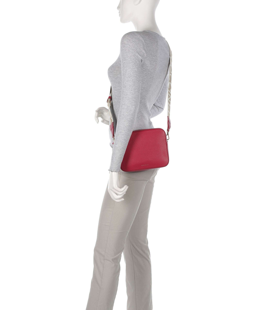Coccinelle Tebe Crossbody bag sangria