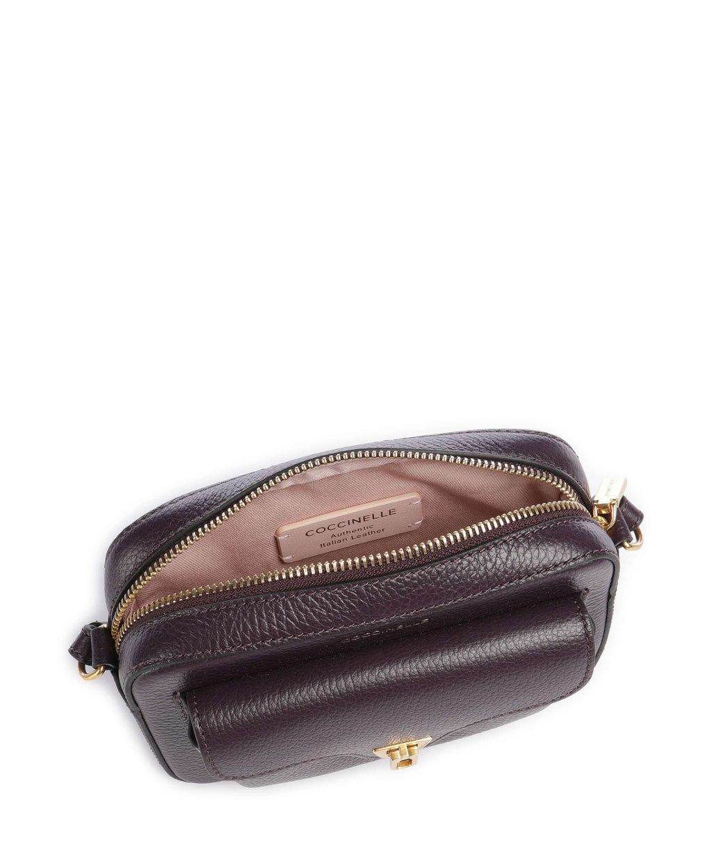 Coccinelle Beat Soft Crossbody bag prune