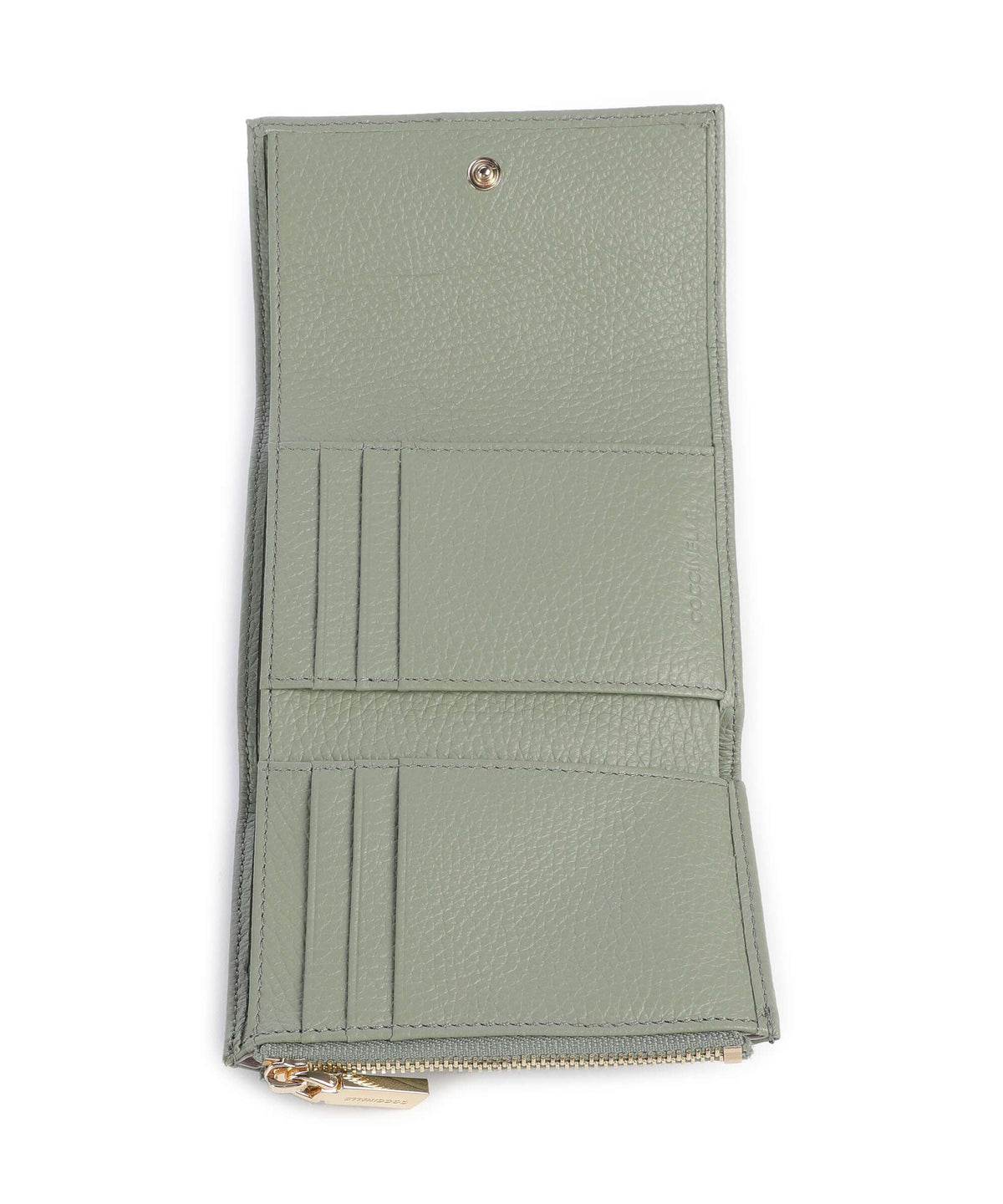 Coccinelle Metallic Soft Wallet greenery