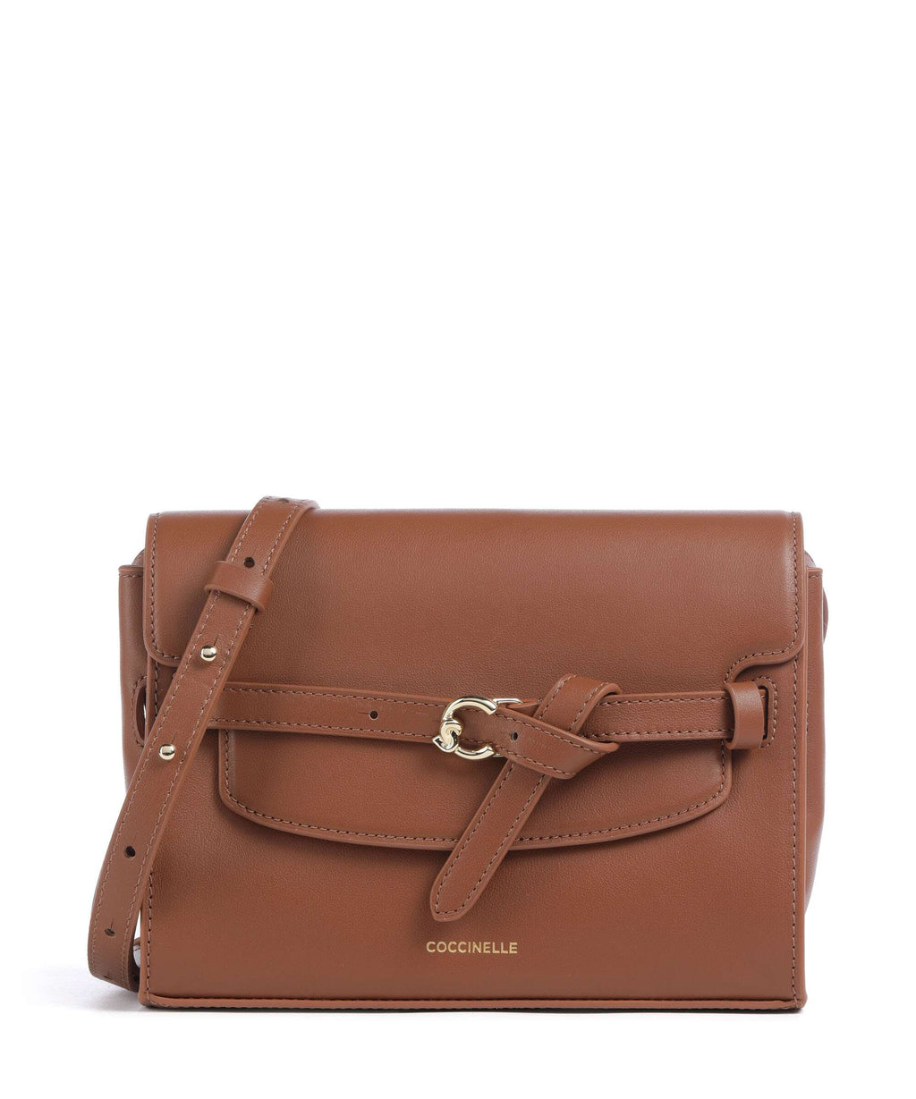 Coccinelle Sabine Crossbody bag cognac