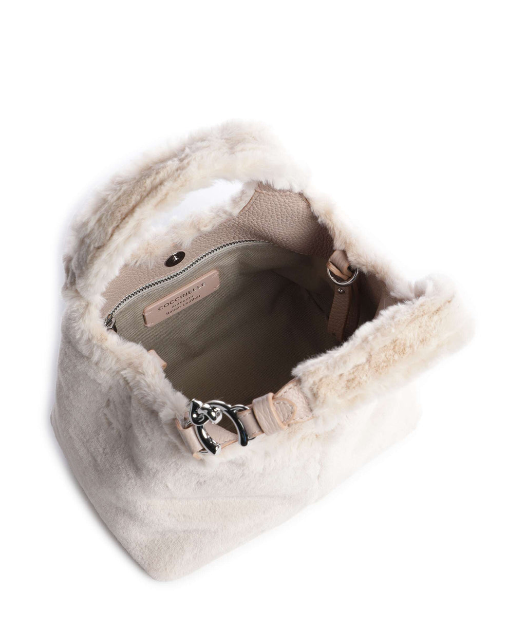 Coccinelle C-Easy Handbag natural/rosette