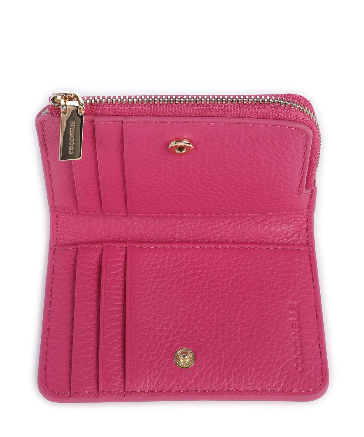 Coccinelle Metallic Soft Wallet new fucsia
