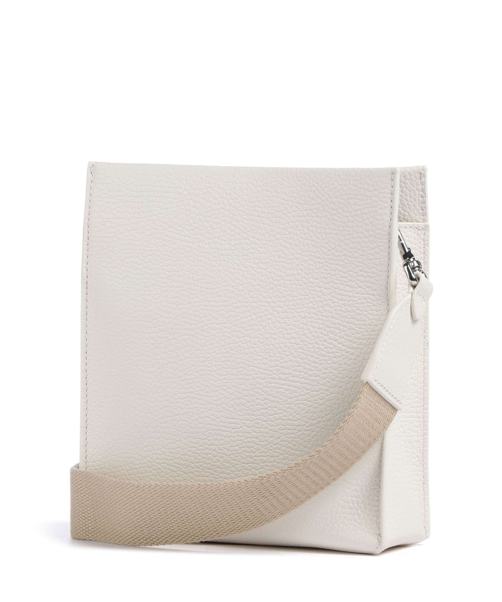 Coccinelle Myrtha Maxi Logo Crossbody bag blanco