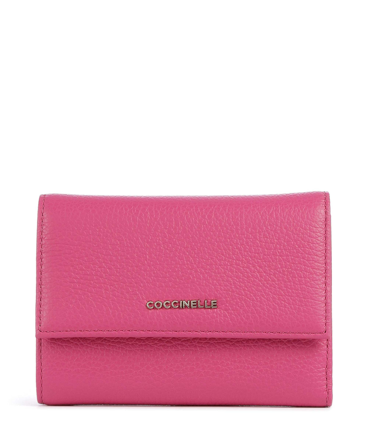 Coccinelle Metallic Soft Wallet new fucsia