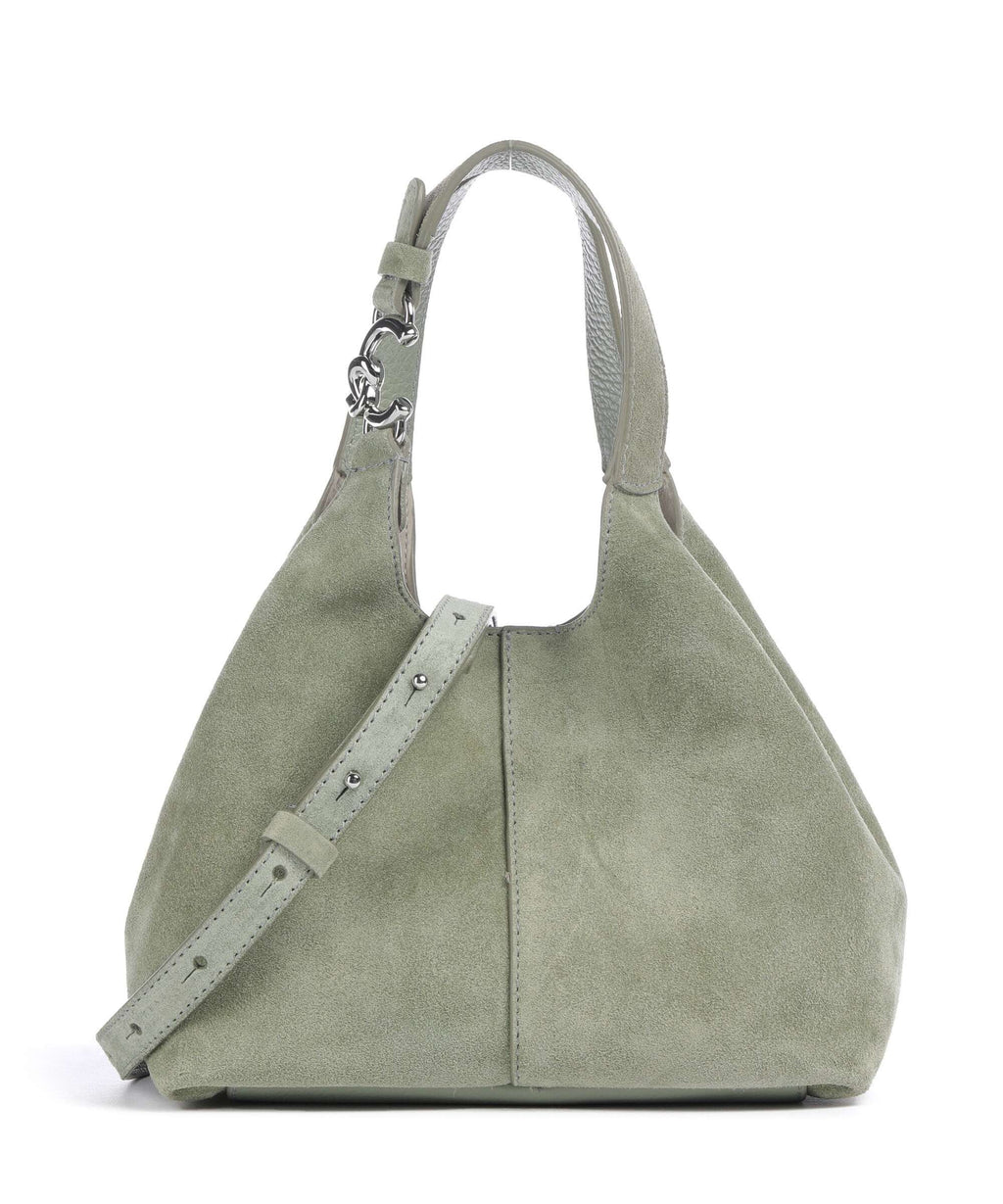 Coccinelle C-Easy Suede Handbag greenery