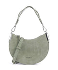 Coccinelle Sunup Suede Shoulder bag greenery