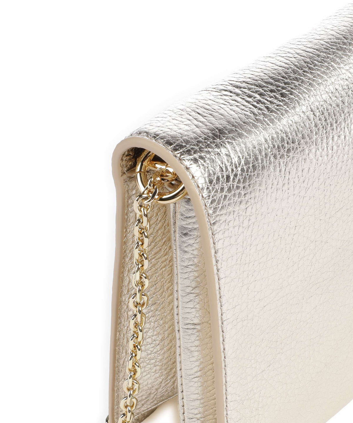 Coccinelle Dandy Crossbody bag pale gold