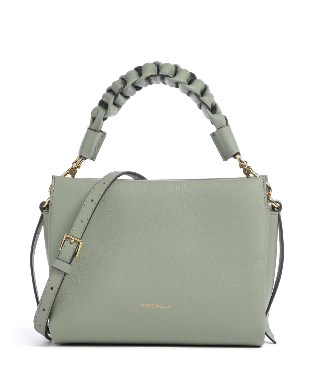 Coccinelle Boheme Grana Double Handbag greenery/rosett