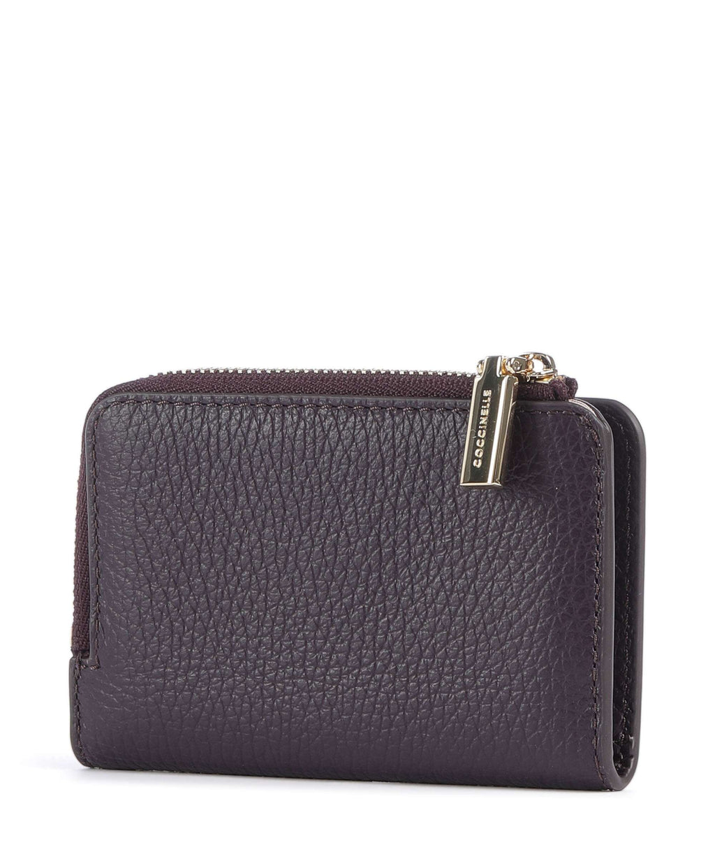 Coccinelle Metallic Soft Wallet prune