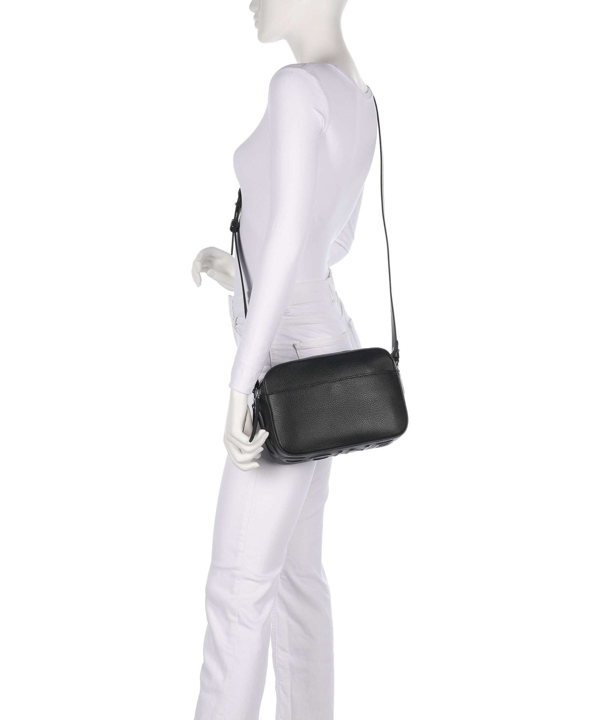 Coccinelle Myrtha Maxi Logo Crossbody bag noir