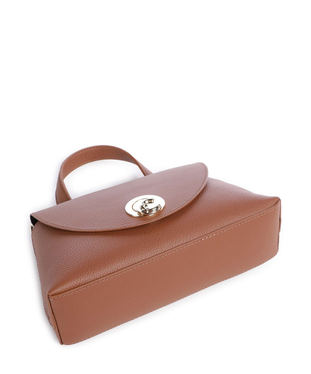 Coccinelle Nikla Handbag cognac/noir