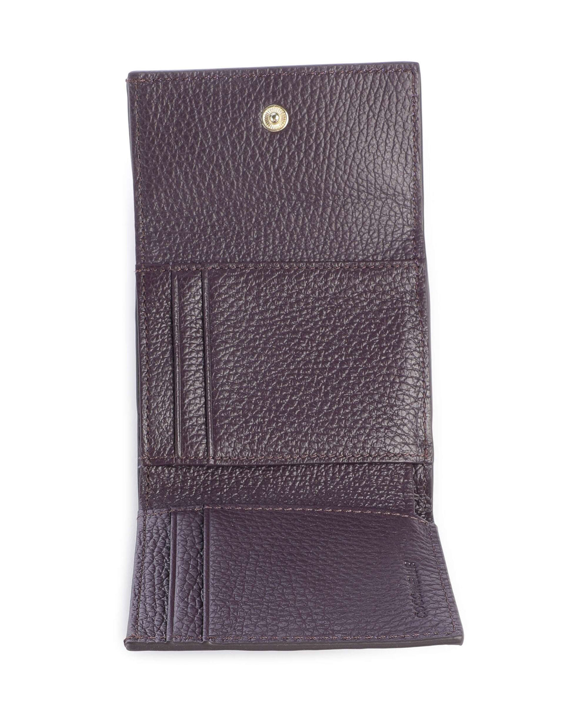 Coccinelle Metallic Soft Wallet prune