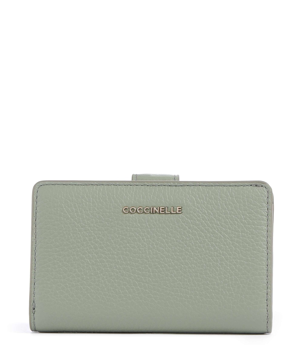 Coccinelle Metallic Soft Wallet greenery