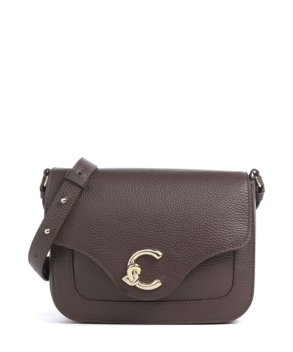 Coccinelle C-Me Crossbody bag brunette