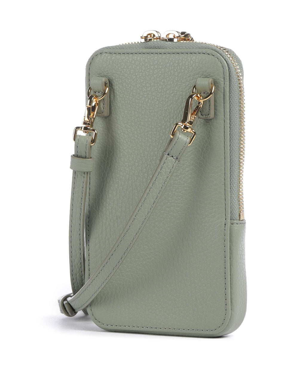 Coccinelle Flor Phone bag greenery