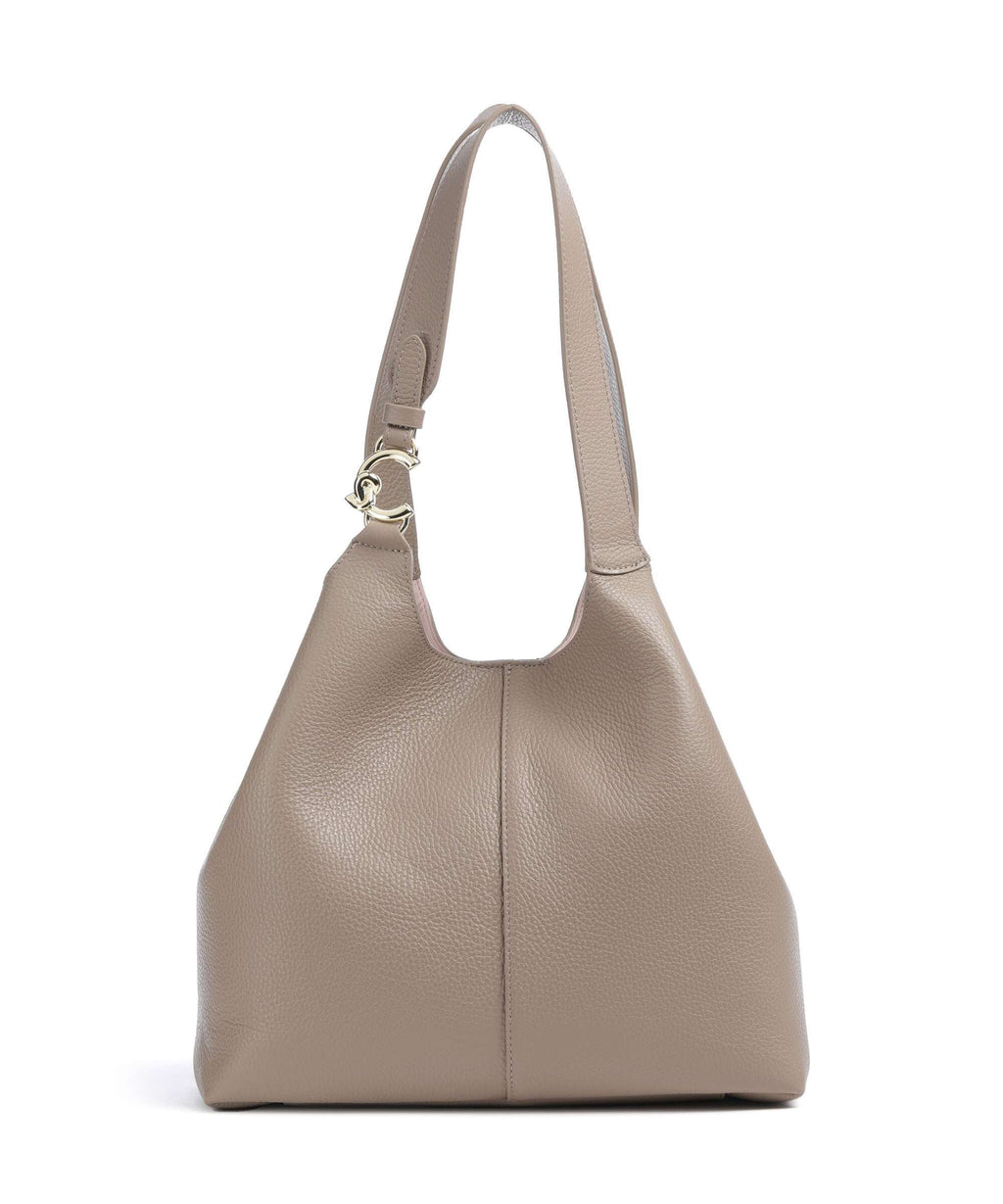 Coccinelle C-Easy Hobo bag warm taupe
