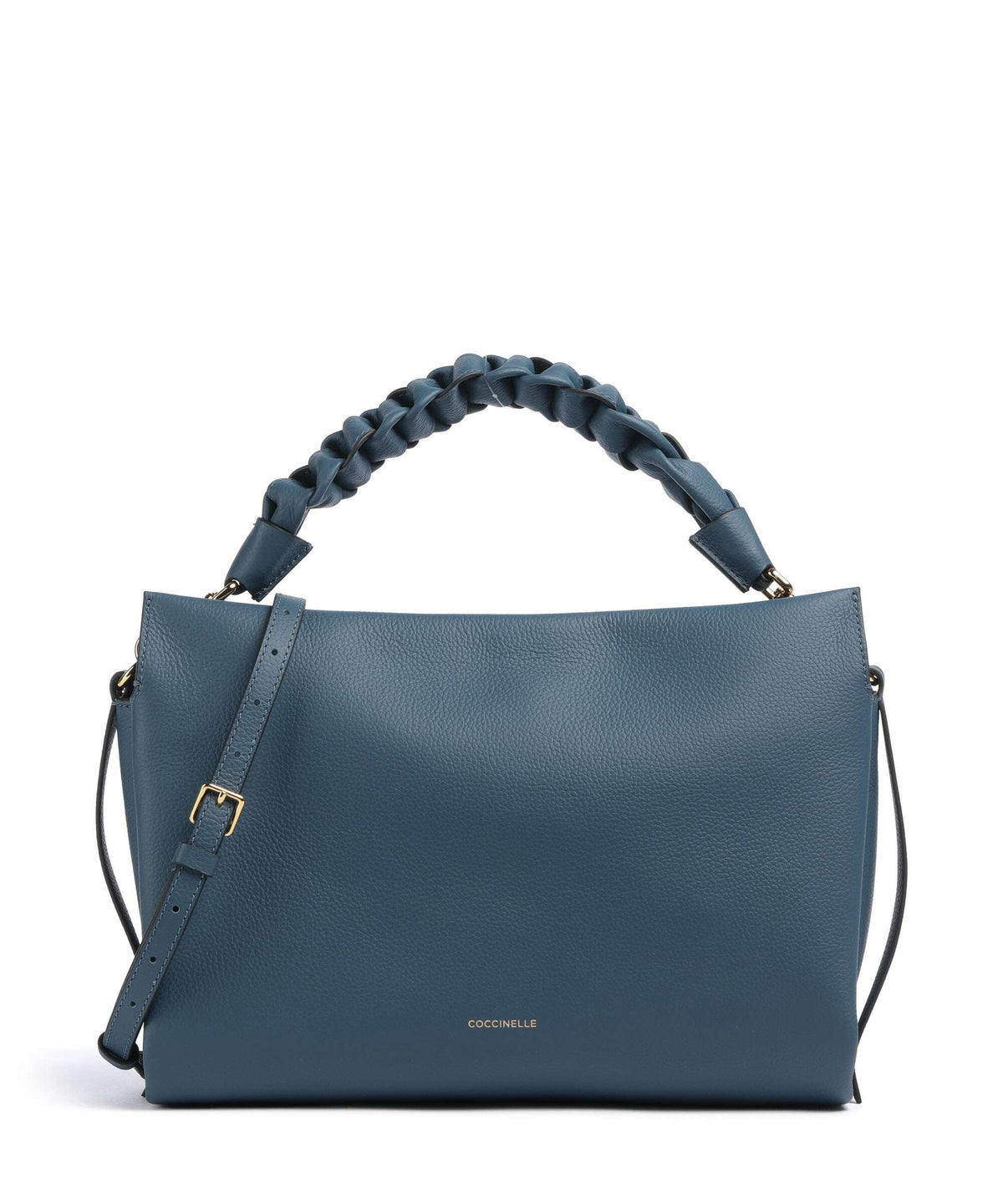Coccinelle Boheme Grana Double Hobo bag deep blue/sandshell