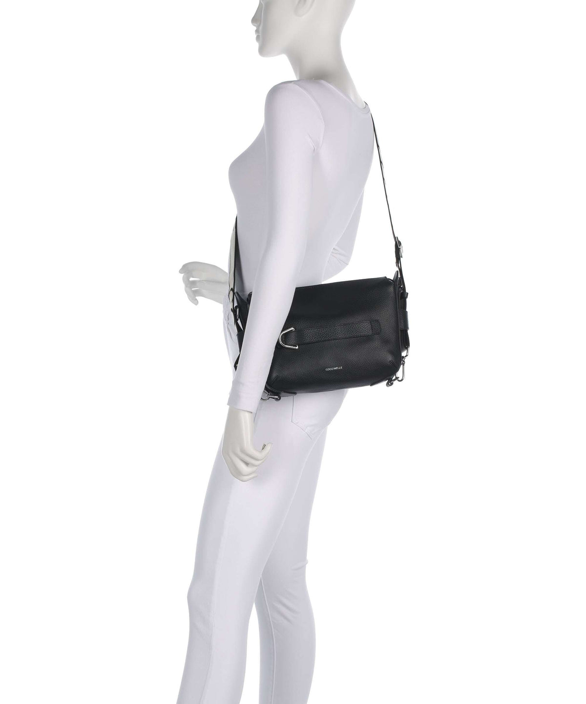Coccinelle Gretel Ribbon Crossbody bag noir