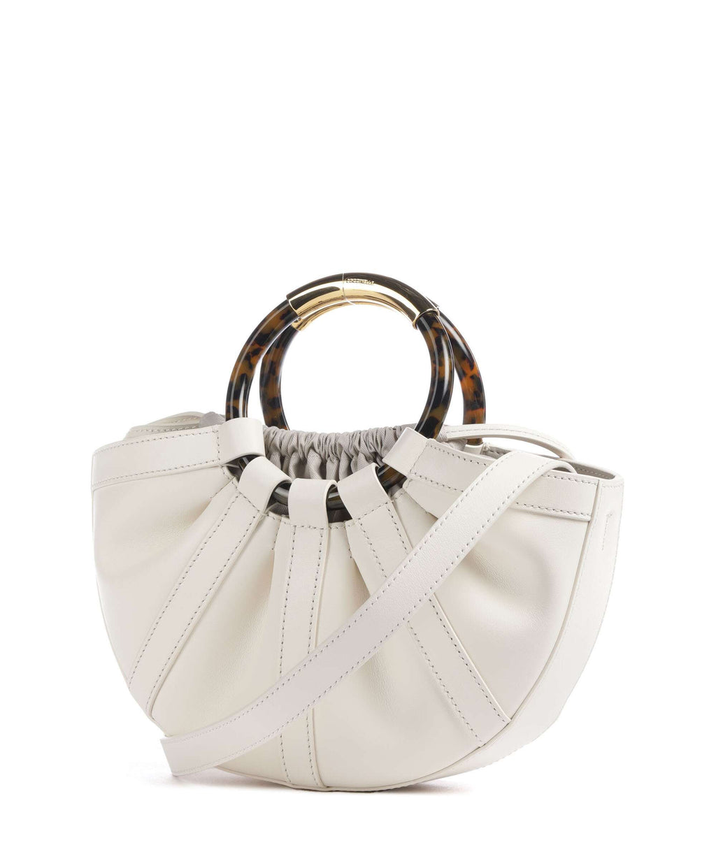 Coccinelle Shell Handbag pearl
