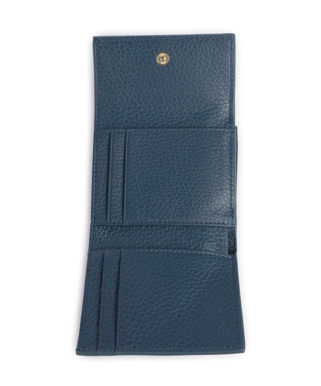 Coccinelle Metallic Soft Wallet deep blue