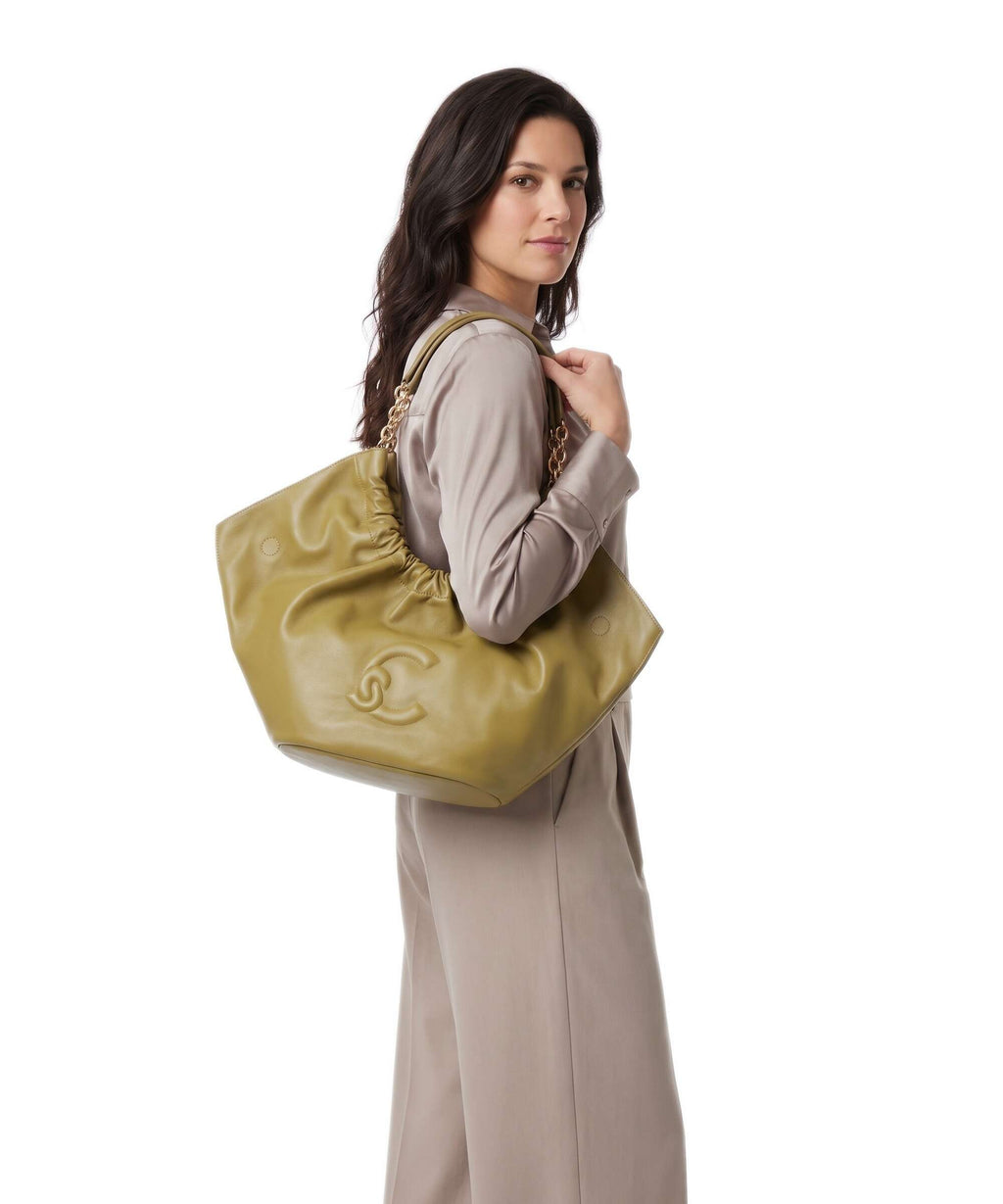 Coccinelle Smash Hobo bag seagrass