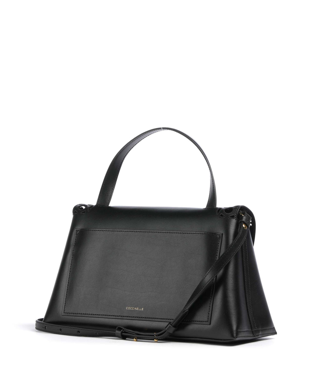 Coccinelle Nikla Monogram Sangallo Handbag noir